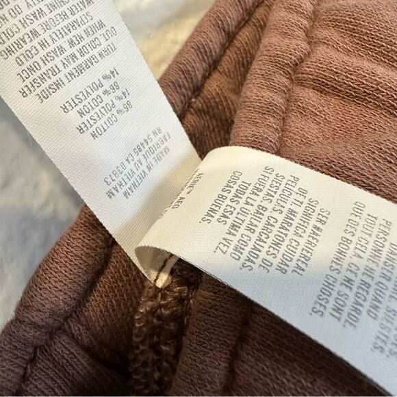 Aerie Brown Universal Slouchy Fleece Sweatpants 320 - Picture 4 of 5